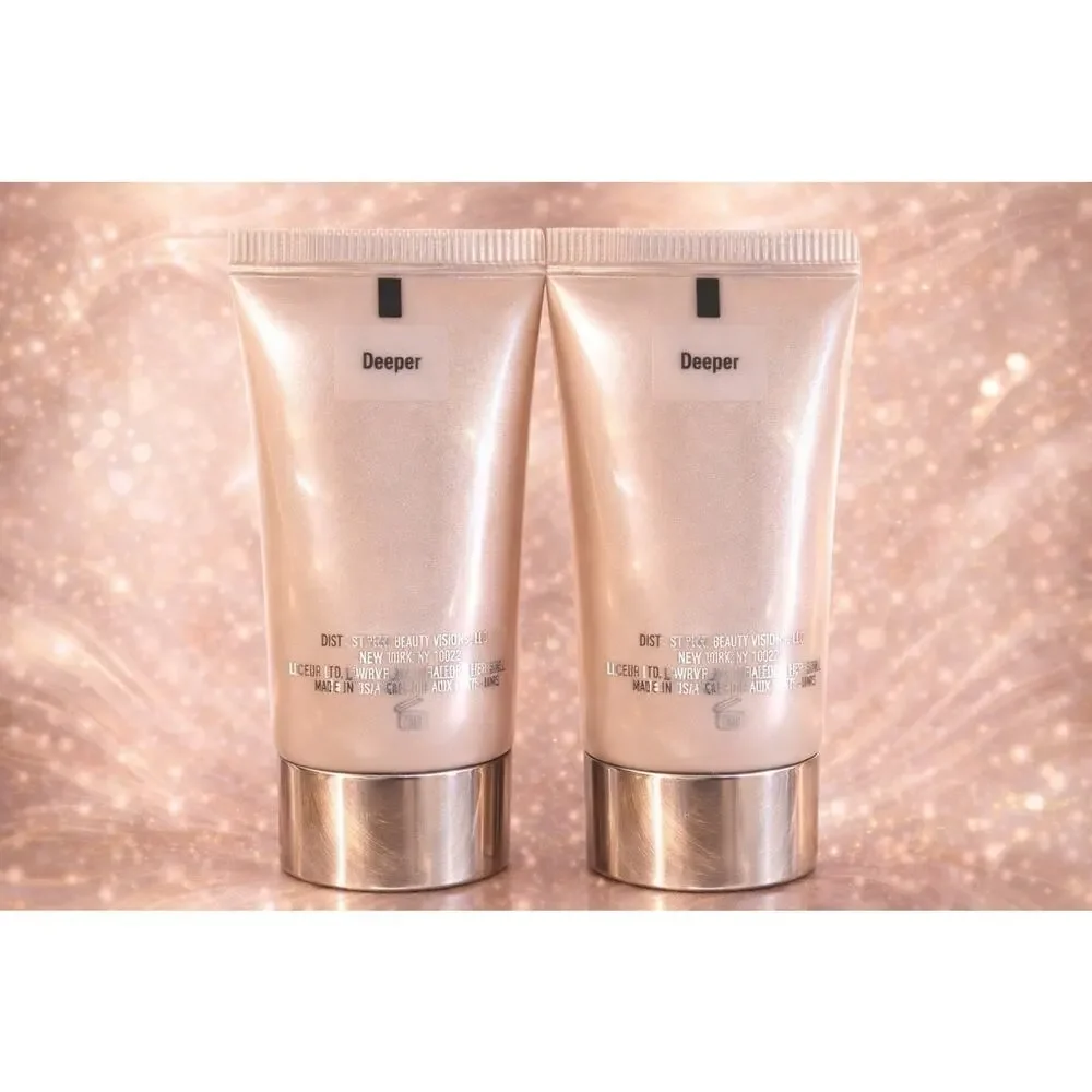 Mally Positive Radiance Illuminator Deeper 2 Pack Liquid Glow Sheer Blur Pearls
